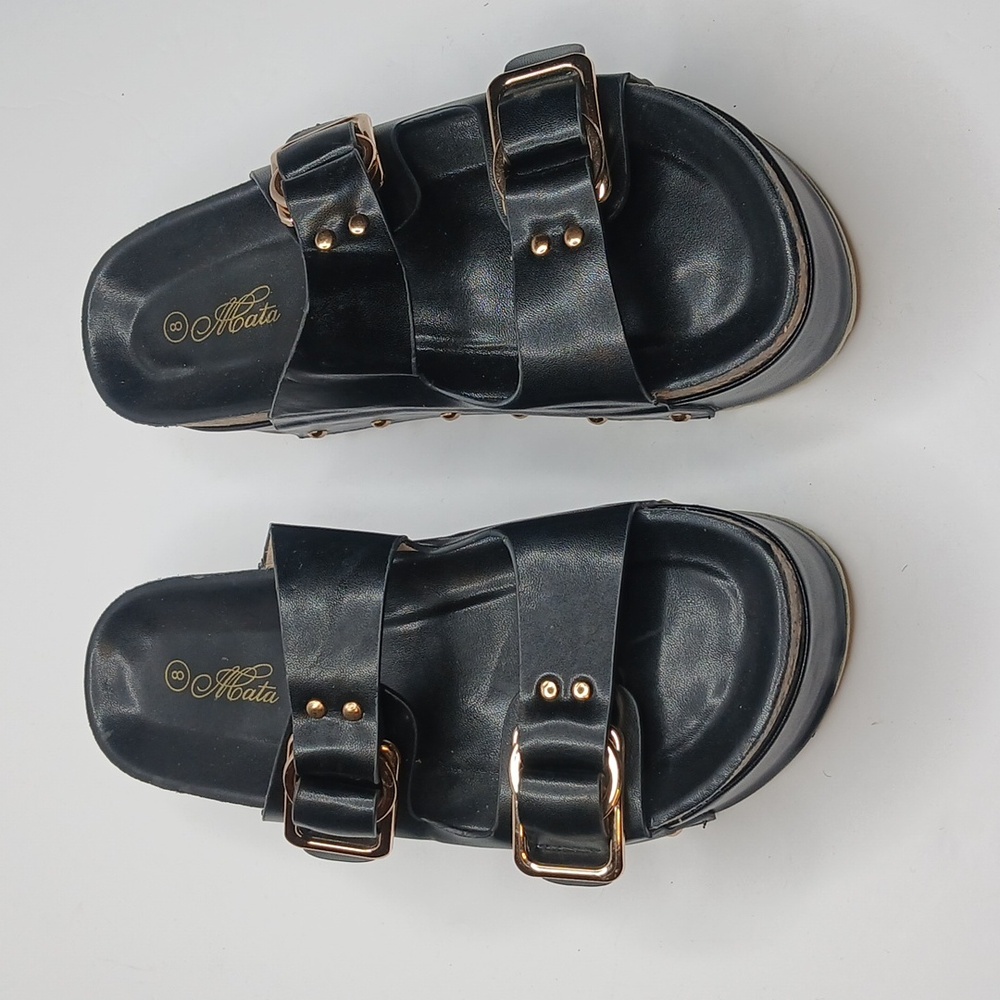 Black Platform‎ sandals